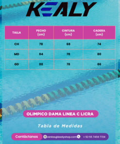 Olimpico Dama Linea con Mangas LIKRA - Imagen 4