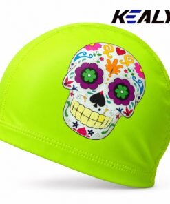Gorra natación siliconada Calaveritas - Imagen 4
